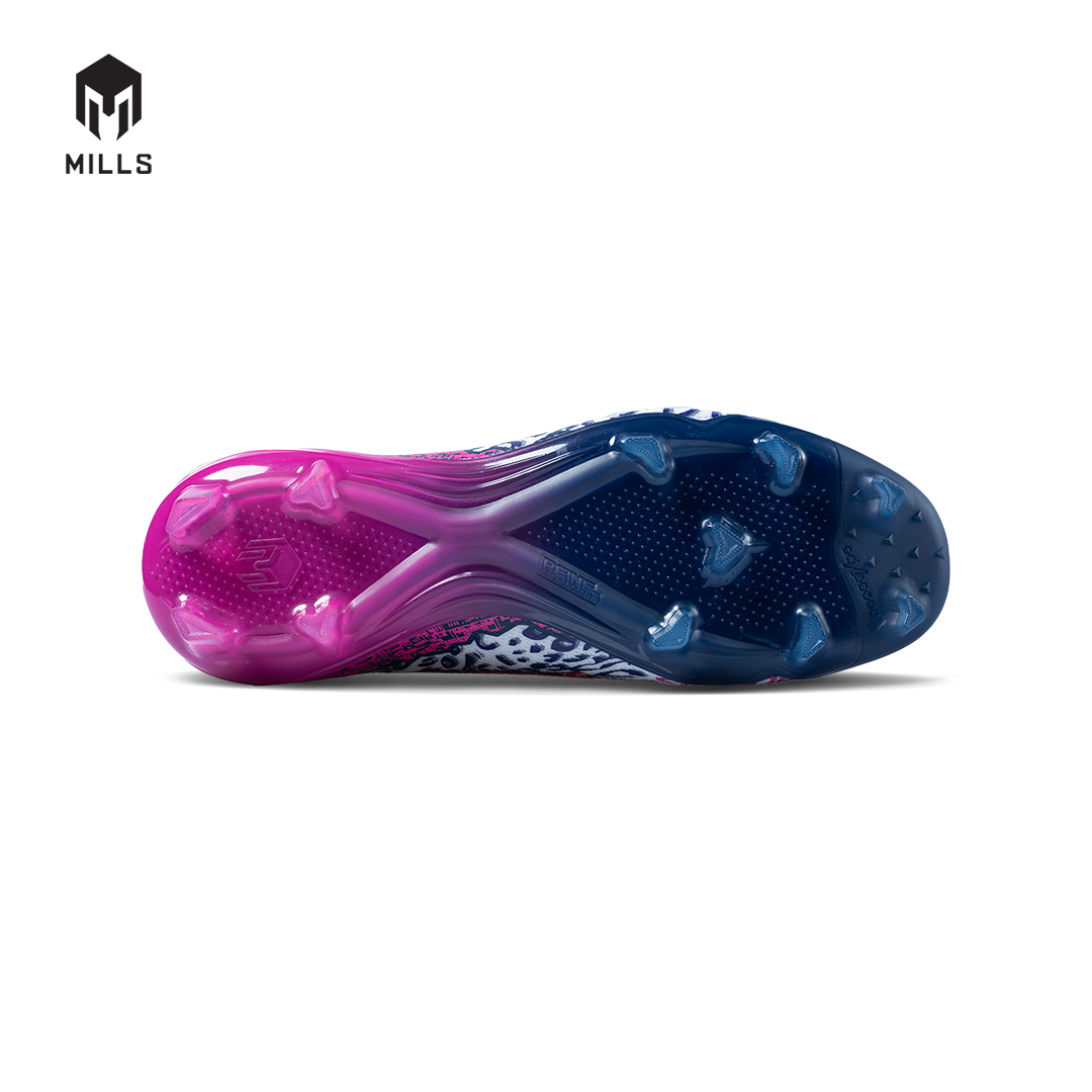MILLS SEPATU SEPAKBOLA XYCLOPS WILDBLAST RS FG WHITE/NAVY/MAGENTA 9305202