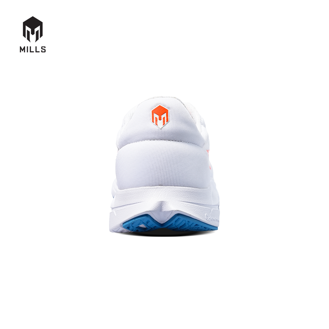 MILLS Sepatu Lari Running Shoes Treximo Vision White/Orange/Blue 9103404