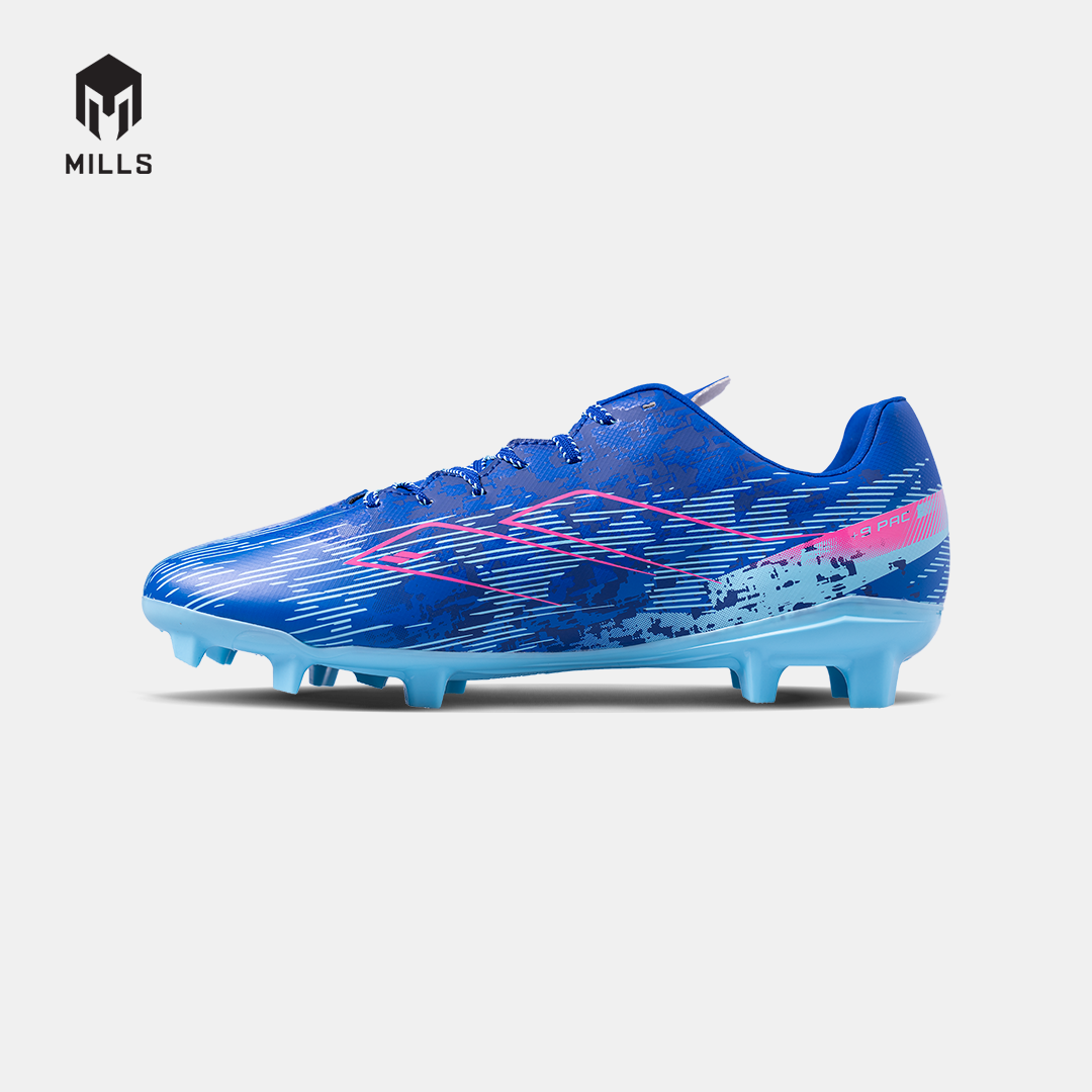 MILLS Sepatu Sepakbola Xyclops Speedfreak 1.2 Prime FG Prussian.Blue/Pink/Sky.Blue 9306002