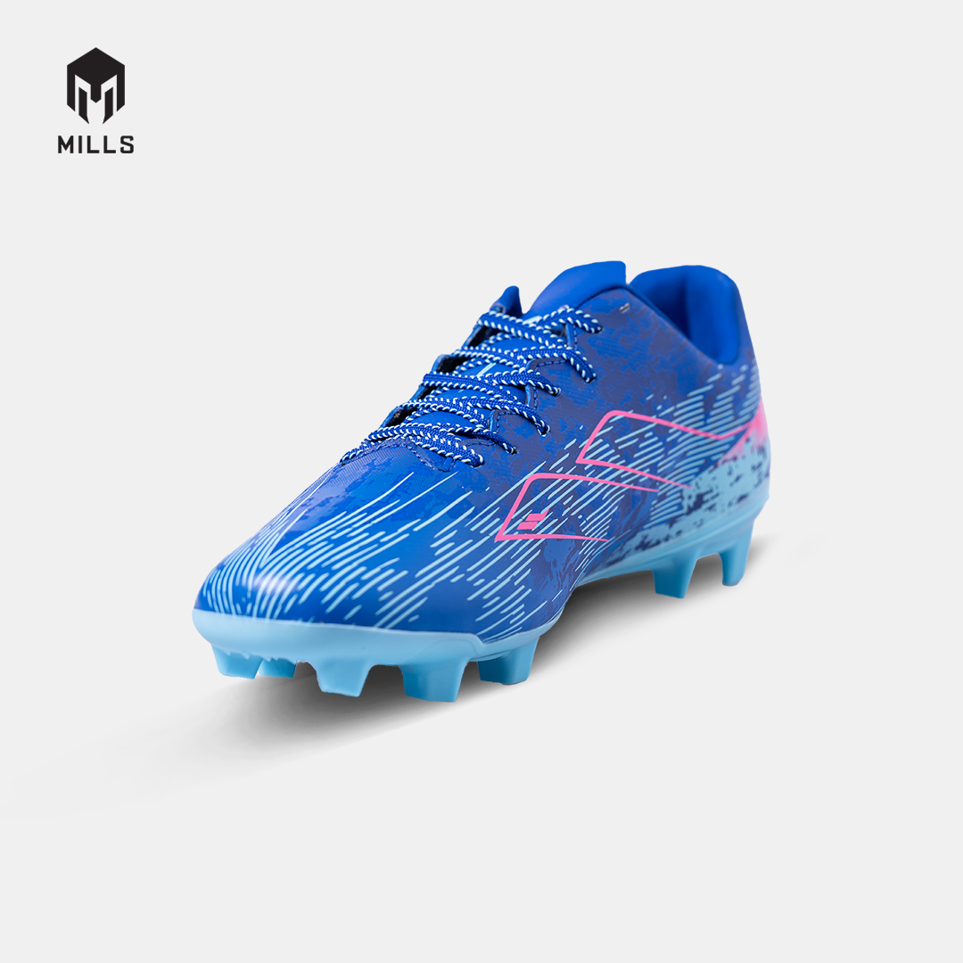 MILLS Sepatu Sepakbola Xyclops Speedfreak 1.2 Prime FG Prussian.Blue/Pink/Sky.Blue 9306002