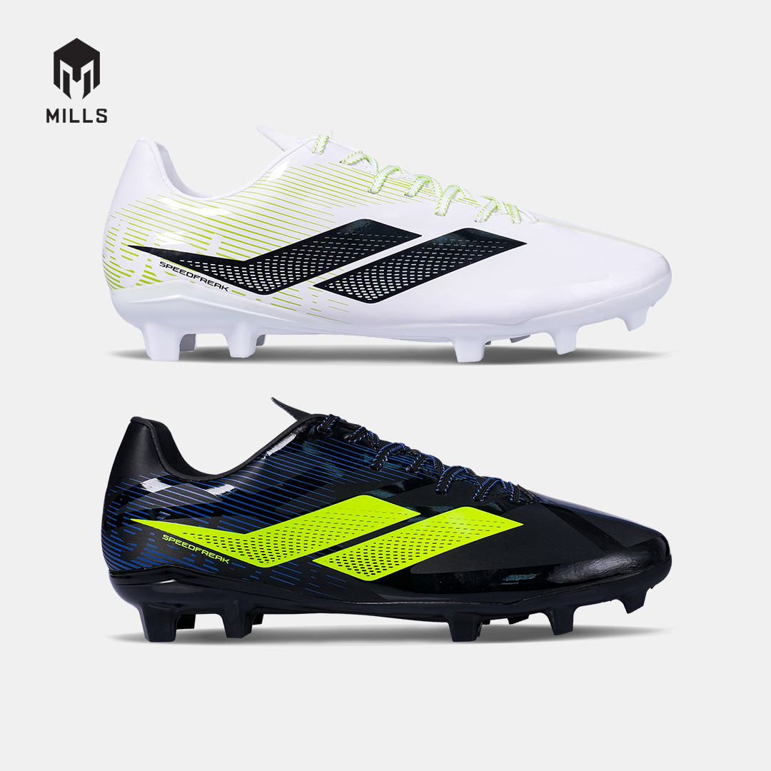 MILLS SEPATU SEPAKBOLA XYCLOPS SPEEDFREAK M2 MATCH FG BLACK/NEON GREEN 9306604