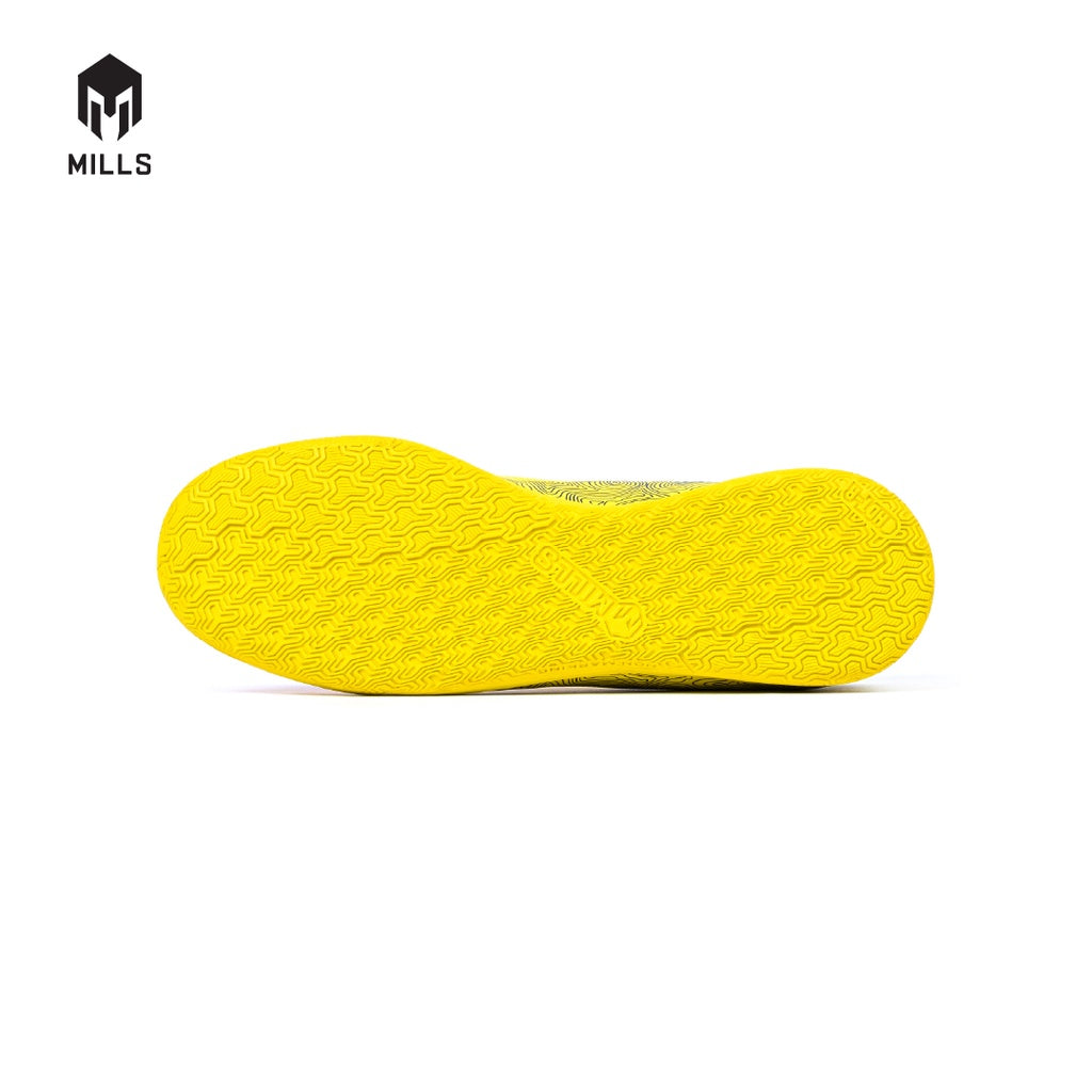 MILLS Sepatu Futsal Herzone IN Yellow / Orange / Navy 9401902