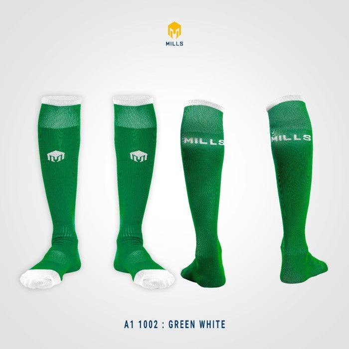 MILLS Kaos Kaki Olahraga Sepakbola Futsal Soccer Socks A1 1002 (3SIZE)