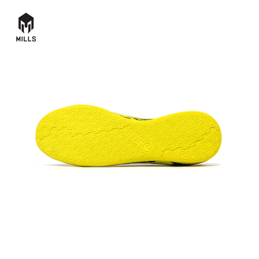 MILLS Sepatu Futsal Troya+ IN Black / Neon 9400107