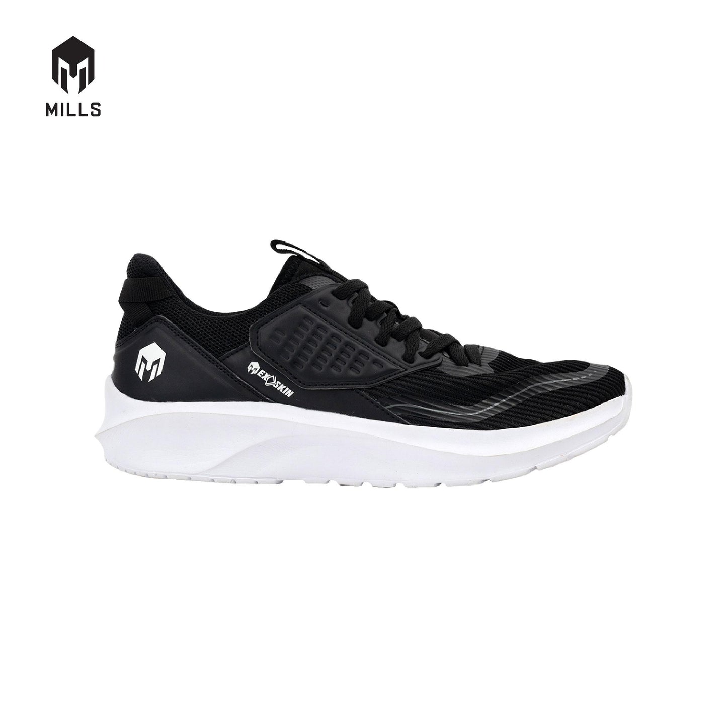MILLS Sepatu Evander Black / White 9700802