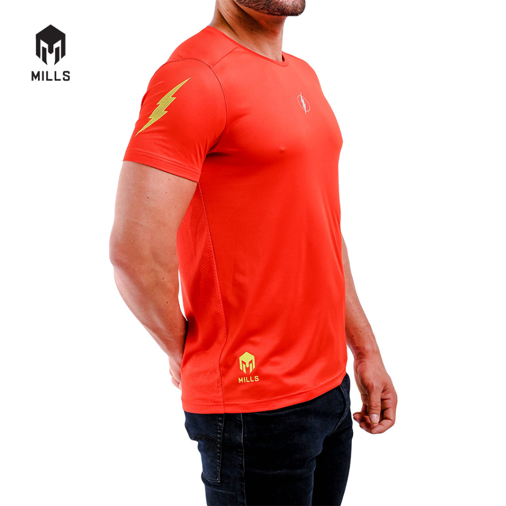 MILLS The Flash Baju Olahraga Running Shirt Tee Shirt 2008DC