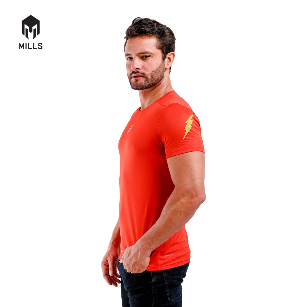 MILLS The Flash Baju Olahraga Running Shirt Tee Shirt 2008DC
