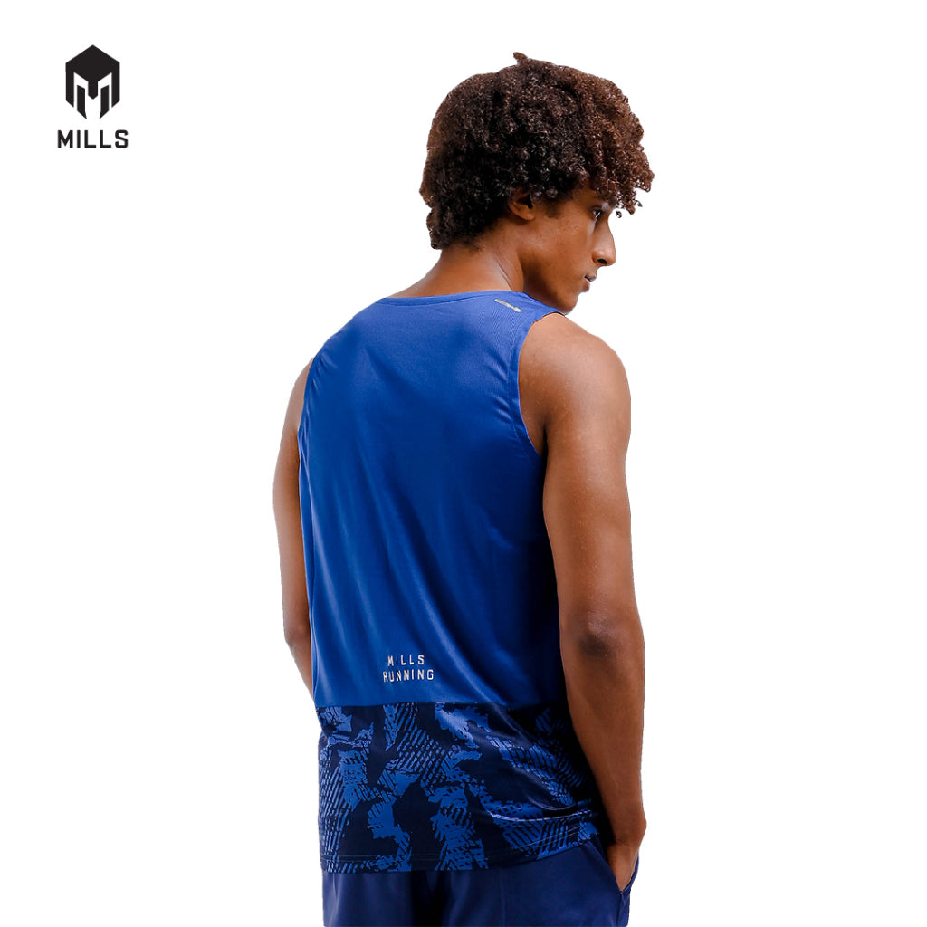 MILLS Singlet Running Saka Running Tank Sleeveless 4007