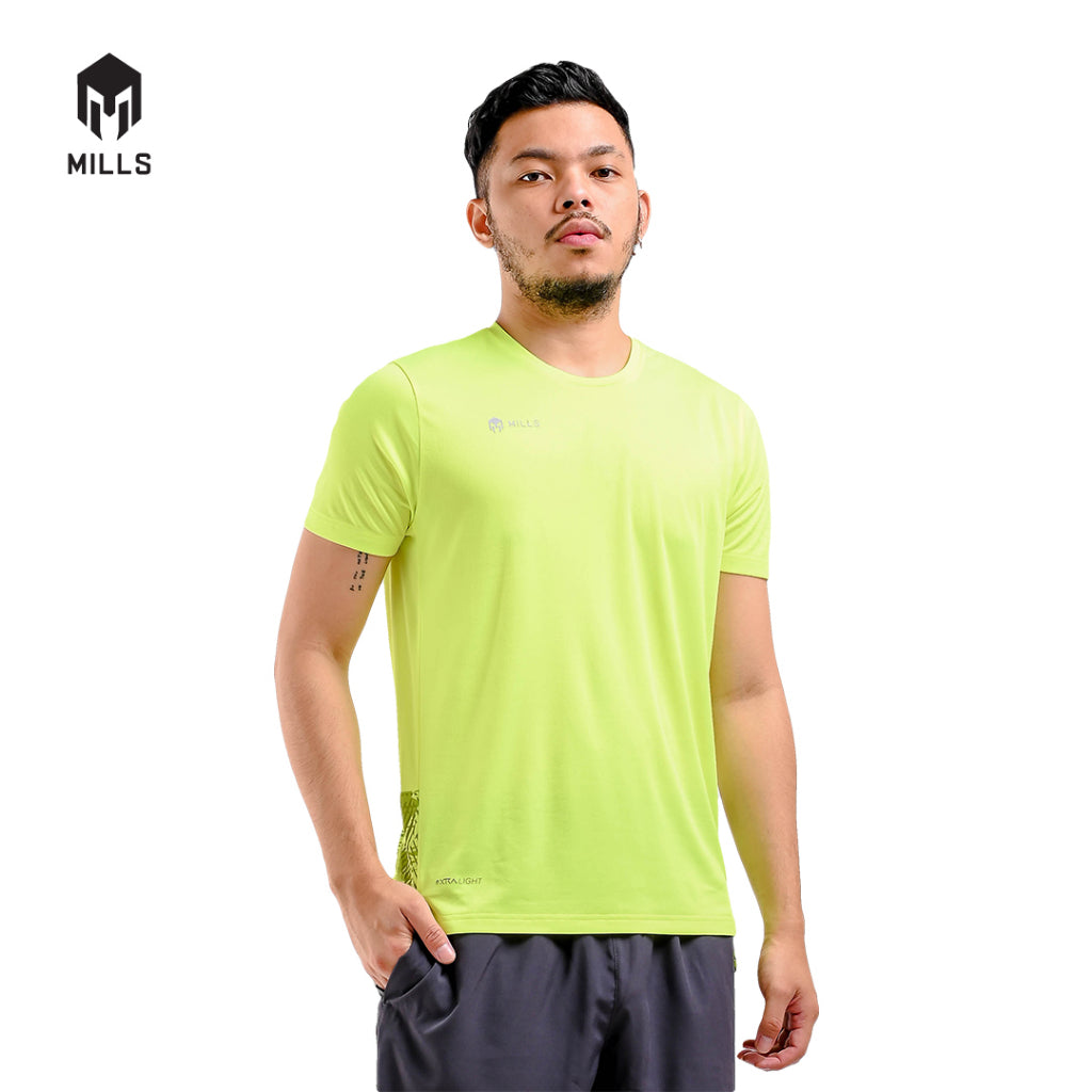 MILLS Baju Olahraga Running Saka Running Tee Men 2007