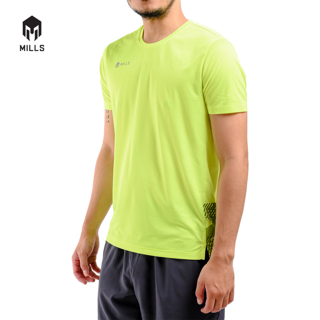 MILLS Baju Olahraga Running Saka Running Tee Men 2007
