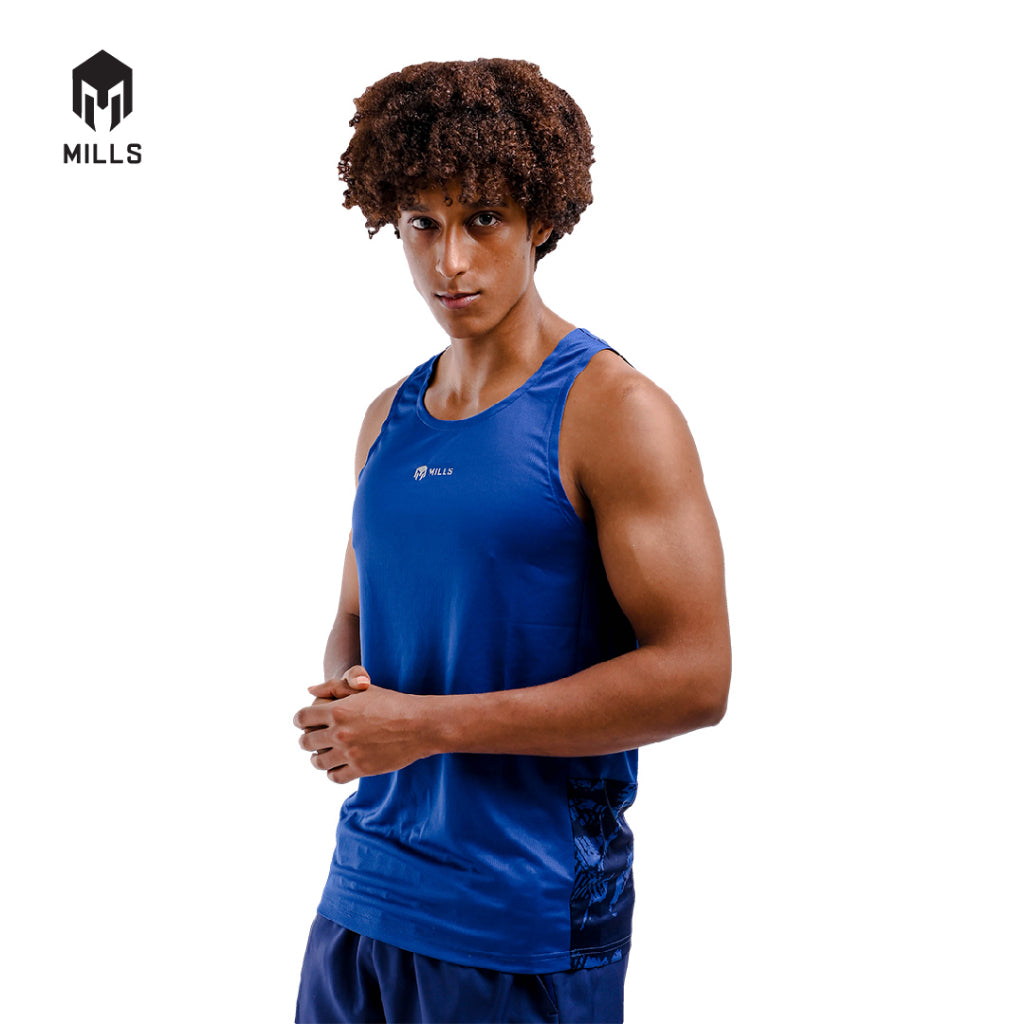 MILLS Singlet Running Saka Running Tank Sleeveless 4007