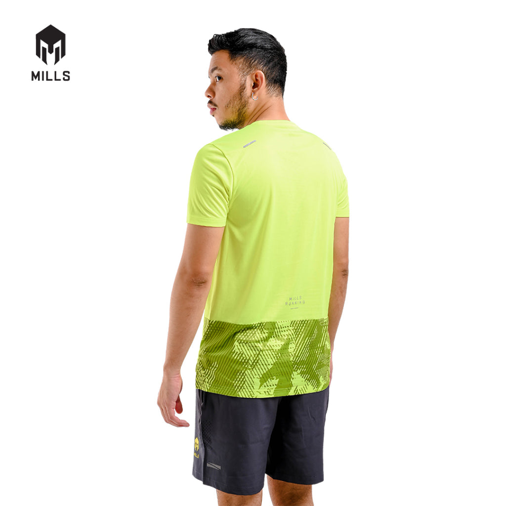 MILLS Baju Olahraga Running Saka Running Tee Men 2007