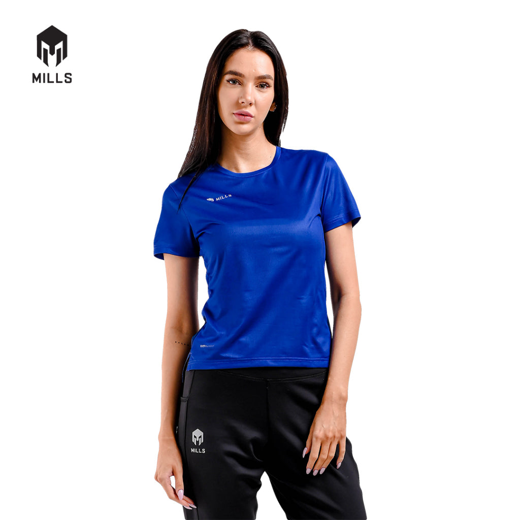 MILLS Baju Olahraga Running Saka Running Tee Women 5007