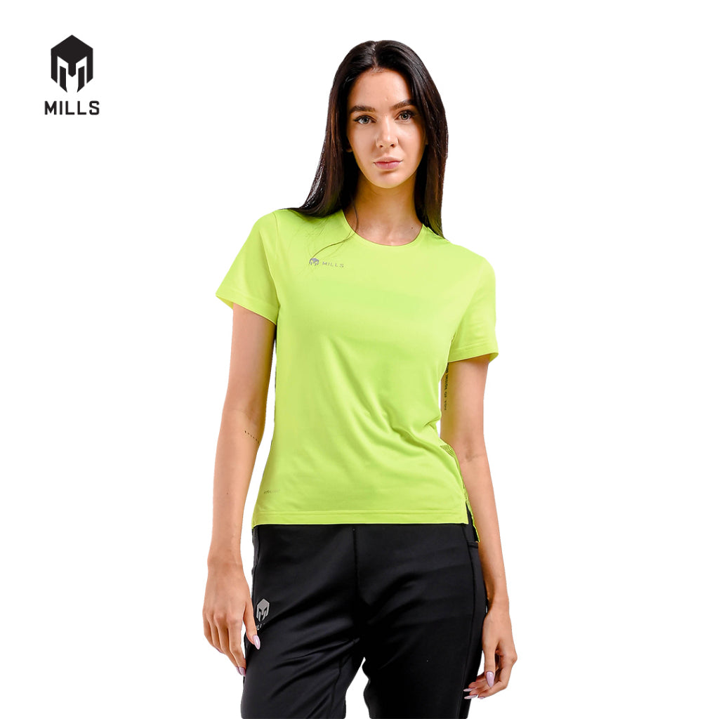MILLS Baju Olahraga Running Saka Running Tee Women 5007