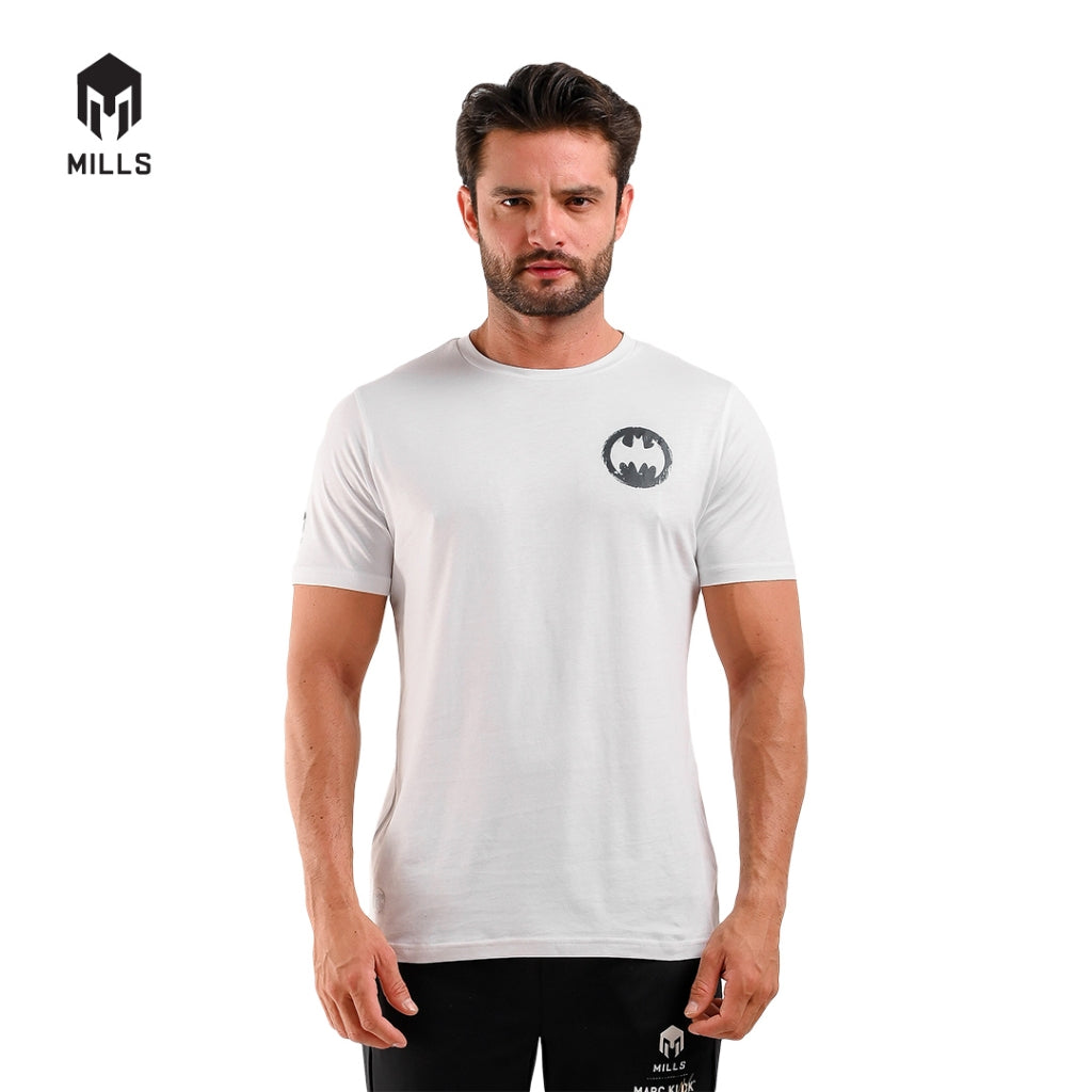 MILLS Batman Cotton T-Shirt 3.0 White 21020DC