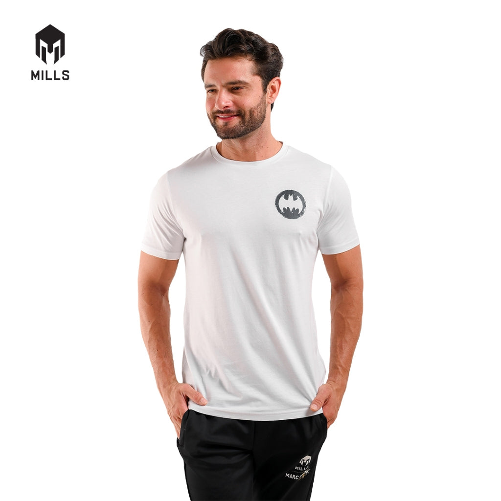 MILLS Batman Cotton T-Shirt 3.0 White 21020DC