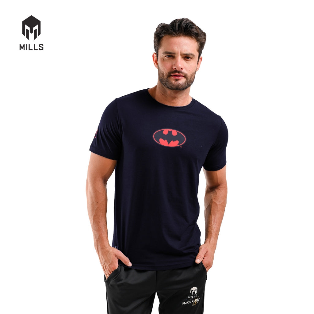 MILLS Batman Cotton T-Shirt 2.0 Navy 21019DC