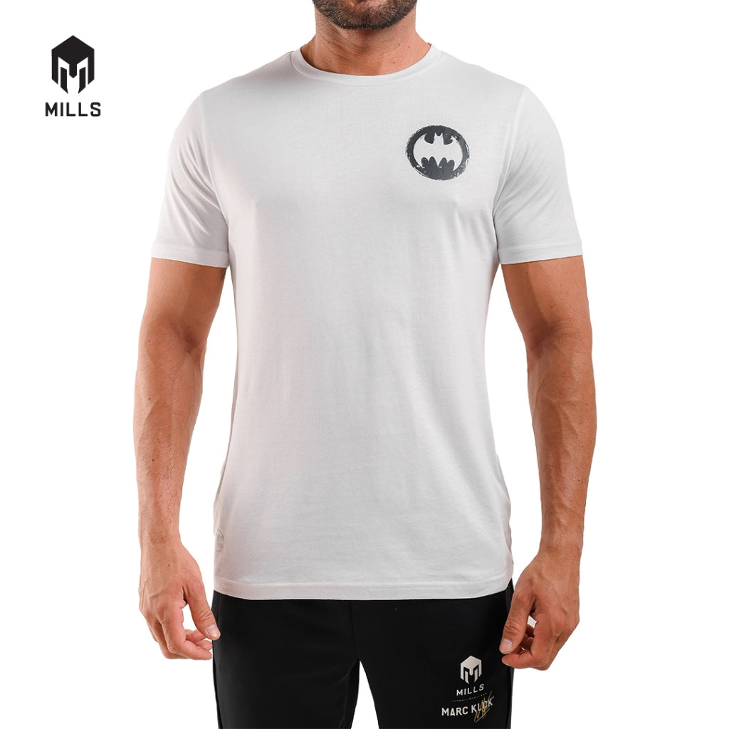 MILLS Batman Cotton T-Shirt 3.0 White 21020DC