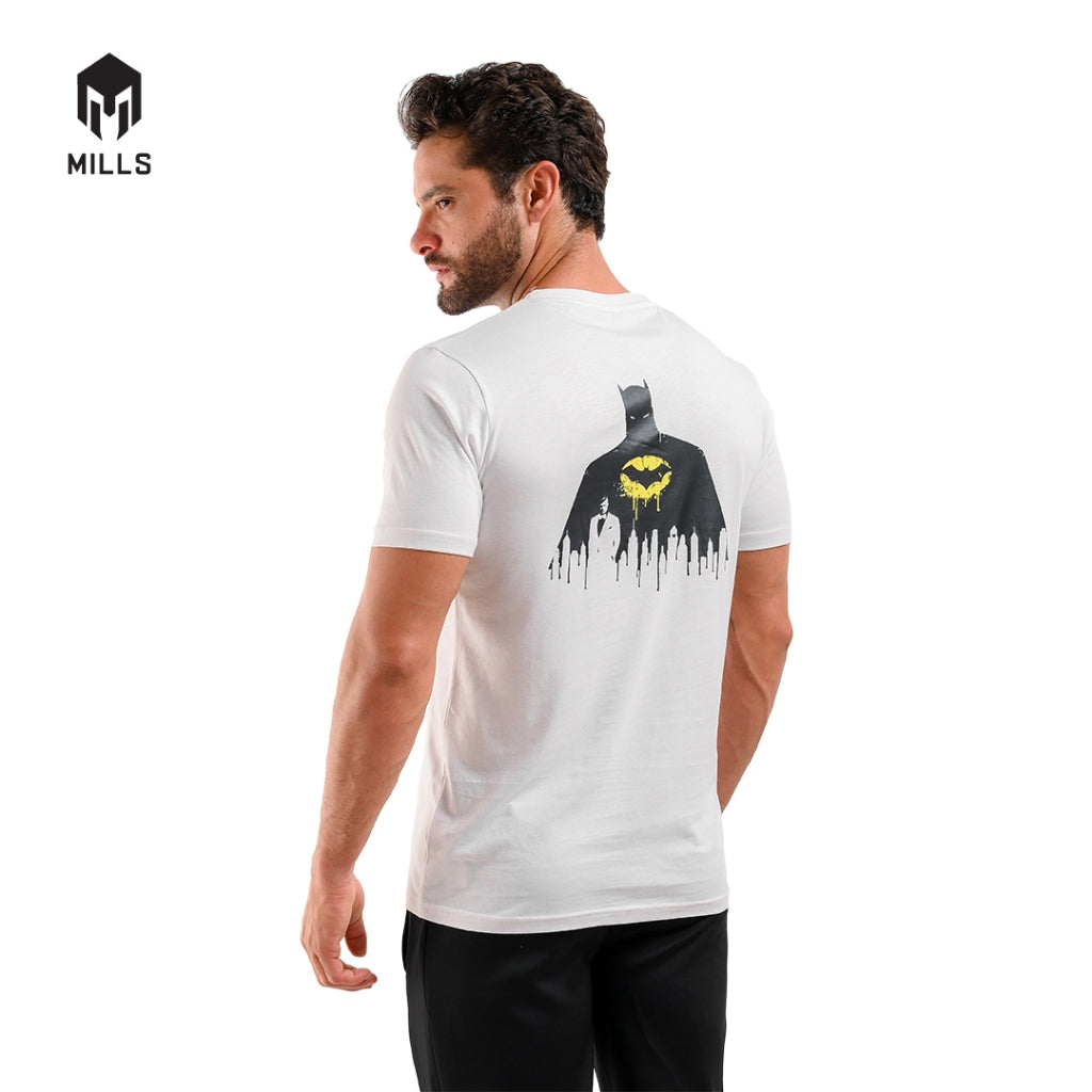 MILLS Batman Cotton T-Shirt 3.0 White 21020DC