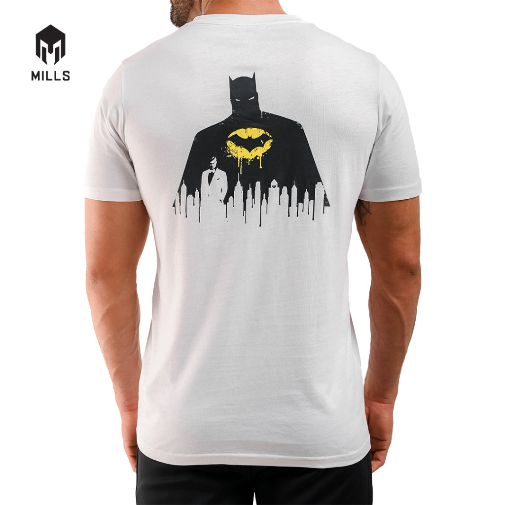 MILLS Batman Cotton T-Shirt 3.0 White 21020DC