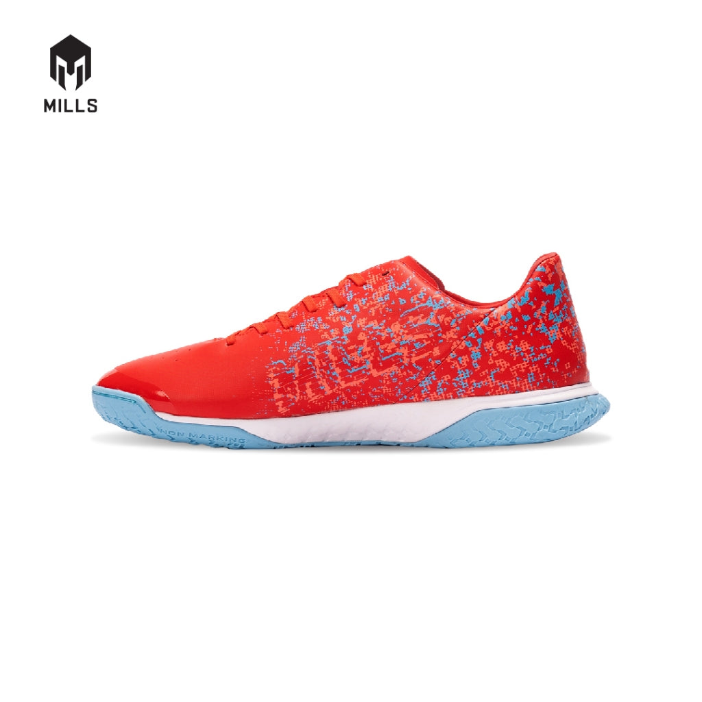 MILLS Sepatu Futsal Voltasala Heizt Red / White / Cyan 9501203