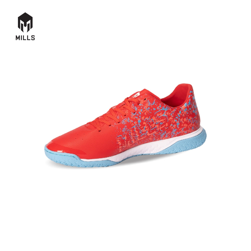 MILLS Sepatu Futsal Voltasala Heizt Red / White / Cyan 9501203