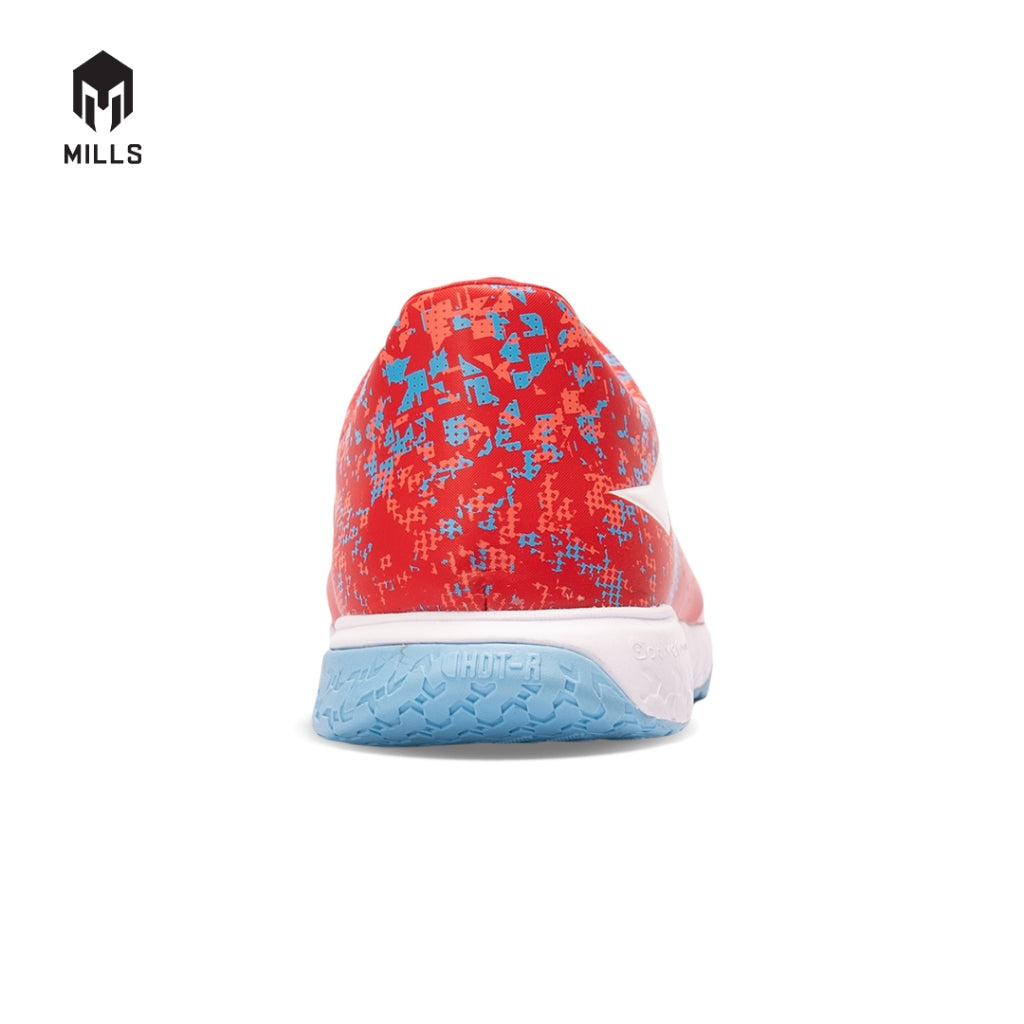 MILLS Sepatu Futsal Voltasala Heizt Red / White / Cyan 9501203
