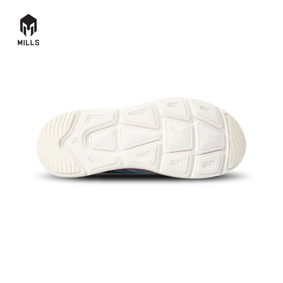 Mills Sepatu Enermax Fly Knit White / Magenta / SkyBlue 9102101