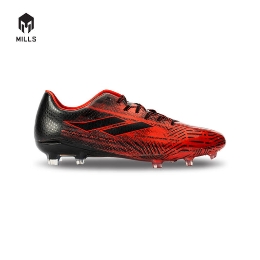 MILLS Sepatu Sepakbola Xyclops Valax FG Red / Black 9301301