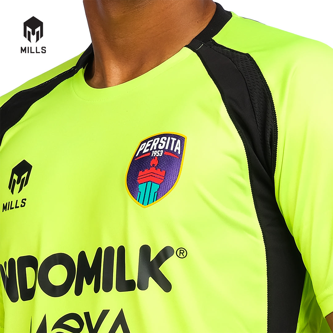 MILLS Persita FC Away Jersey GK Player Issue 1266TG Green Stabilo
