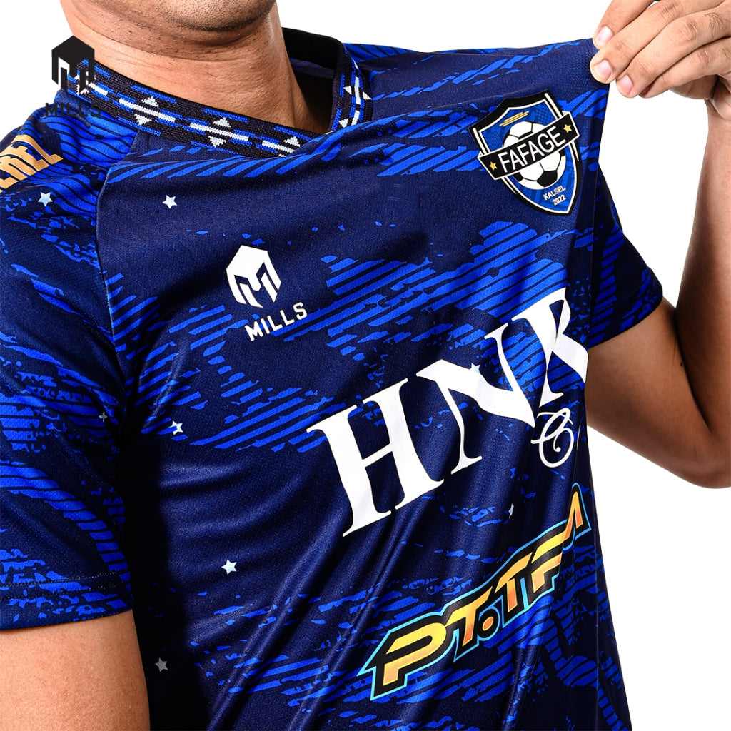 MILLS Fafage Home Futsal Jersey Navy 1340
