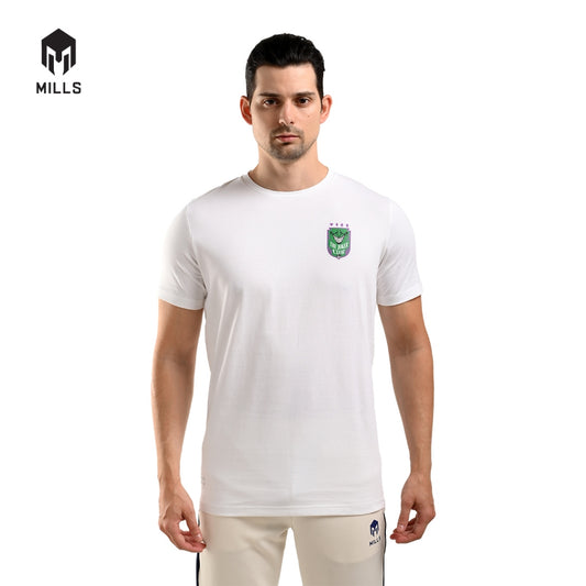 MILLS Cotton T-Shirt Joker 2.0 White 21023DC