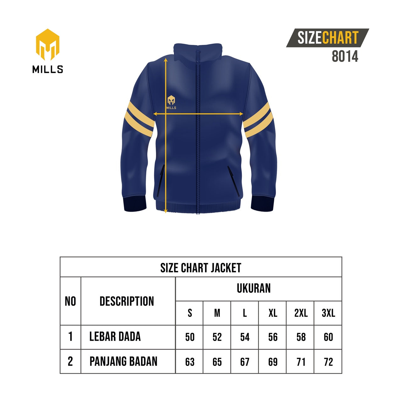 MILLS TRACK JACKET REVENGE 1.0 8014