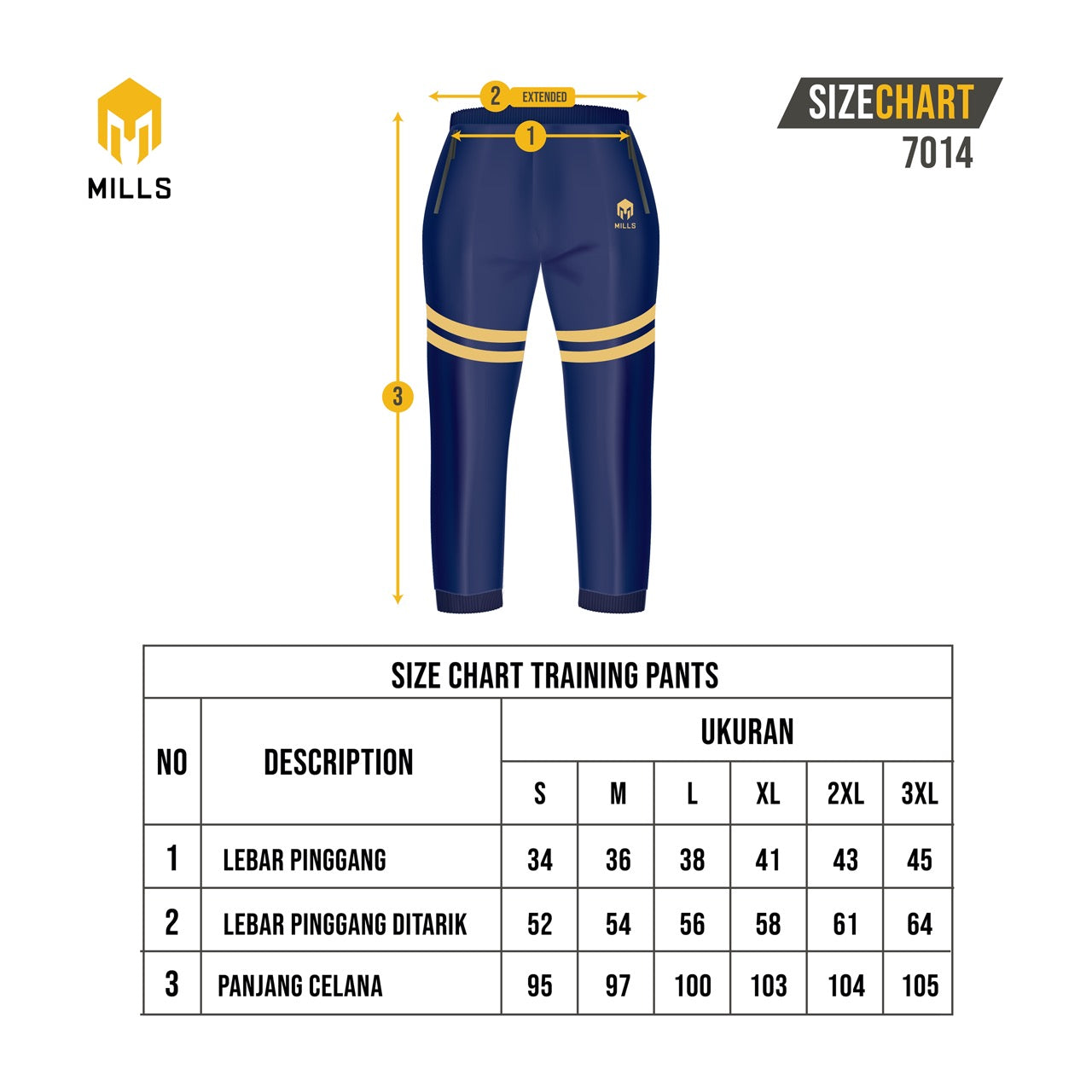 MILLS TRACK PANTS REVENGE 1.0 7014