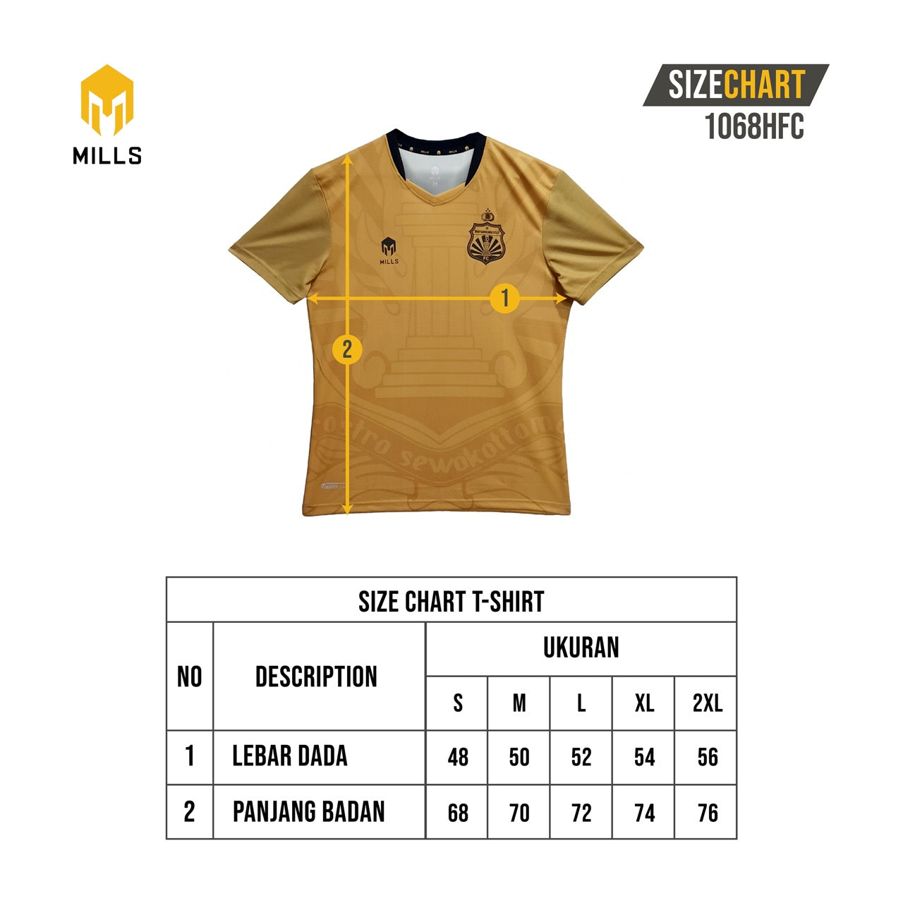 MILLS BHAYANGKARA FC PRE-SEASON HOME JERSEY 1068BHFC