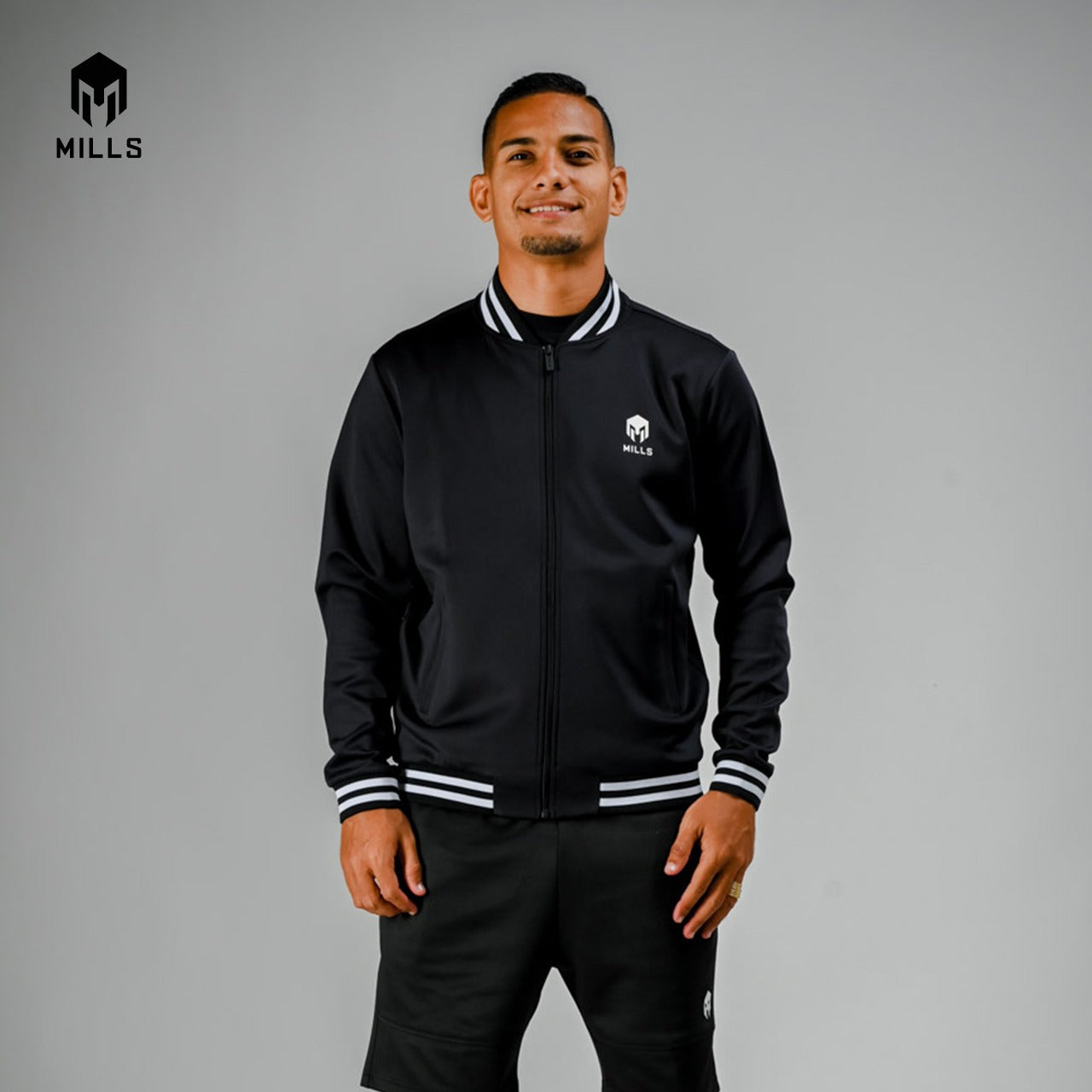 MILLS JAKET ALPHA VARSITY JACKET 8006