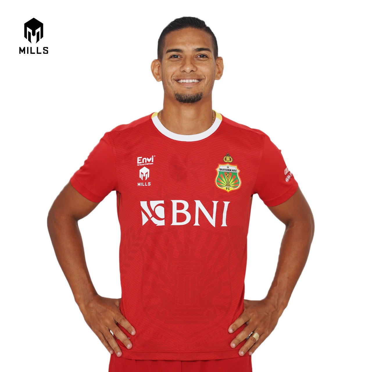 MILLS BHAYANGKARA FC AWAY JERSEY RED 1062BFC