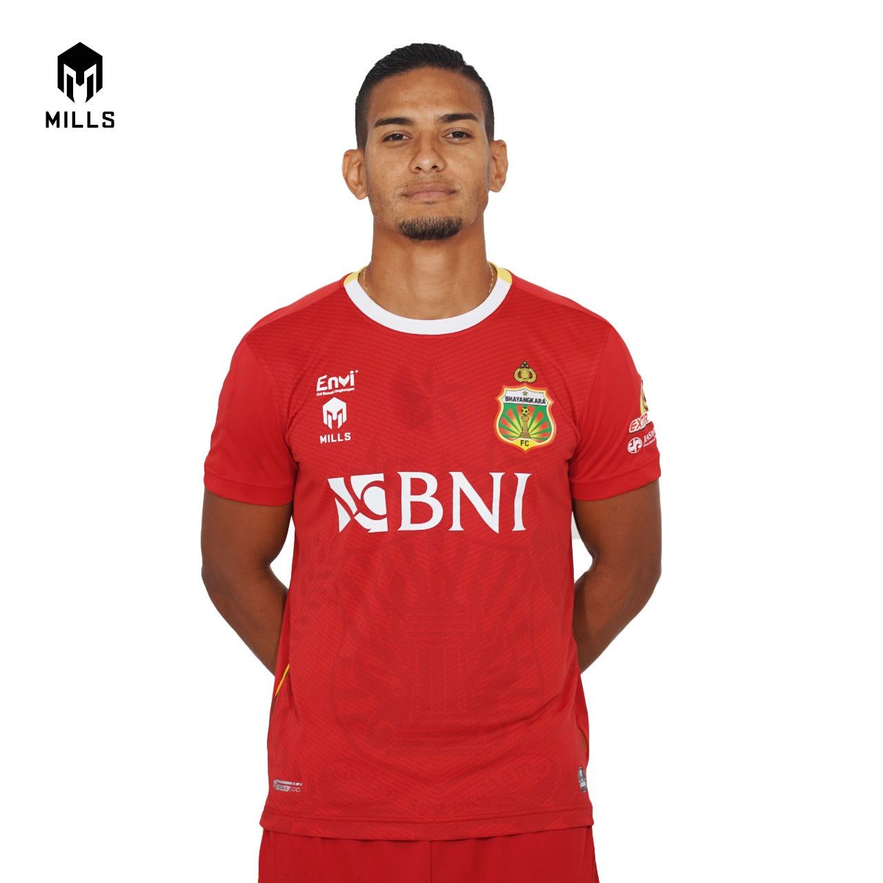 MILLS BHAYANGKARA FC AWAY JERSEY RED 1062BFC
