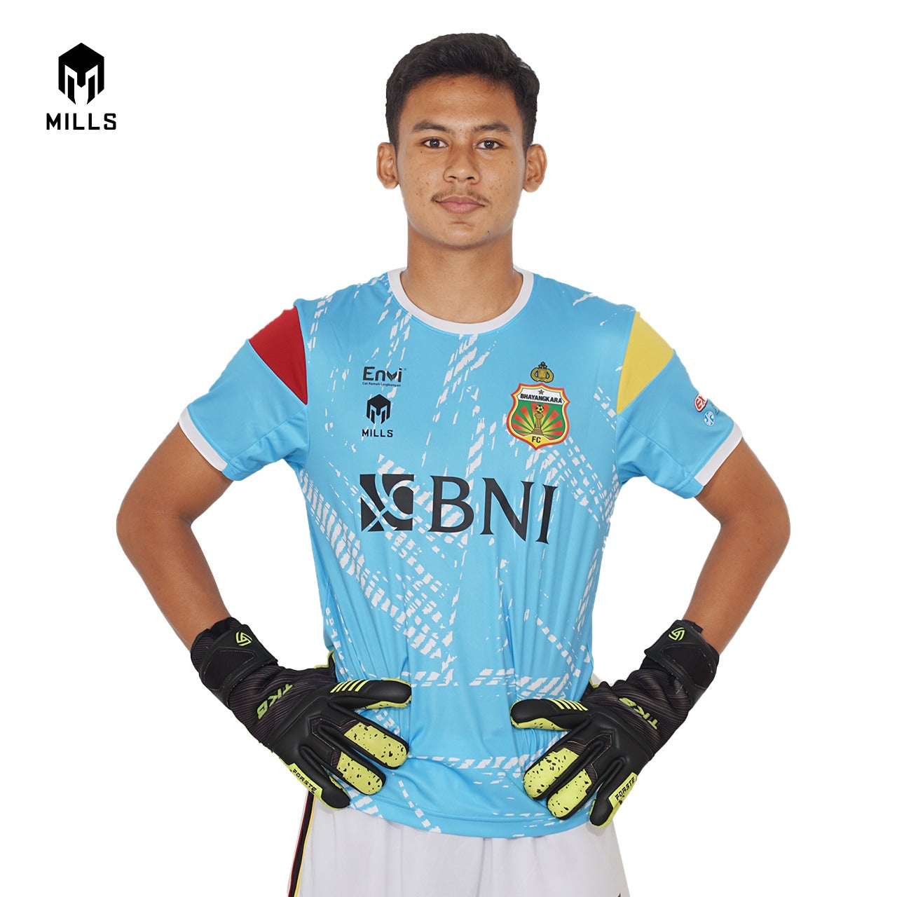 MILLS BHAYANGKARA FC GK AWAY JERSEY LIGHT BLUE 1067BFC