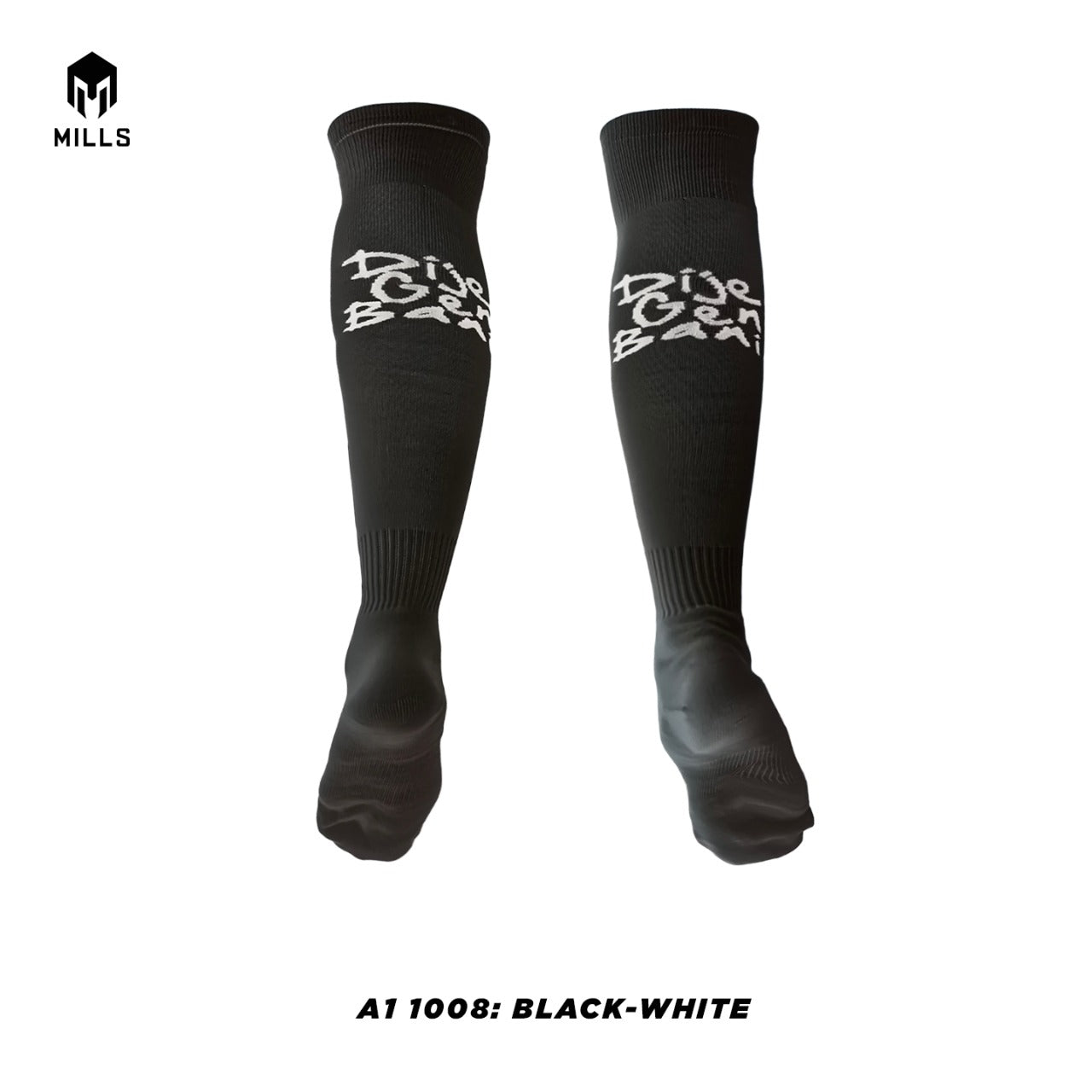 MILLS KAOS KAKI OLAHRAGA SEPAKBOLA FUTSAL SOCCER SOCKS A1 1008 VC