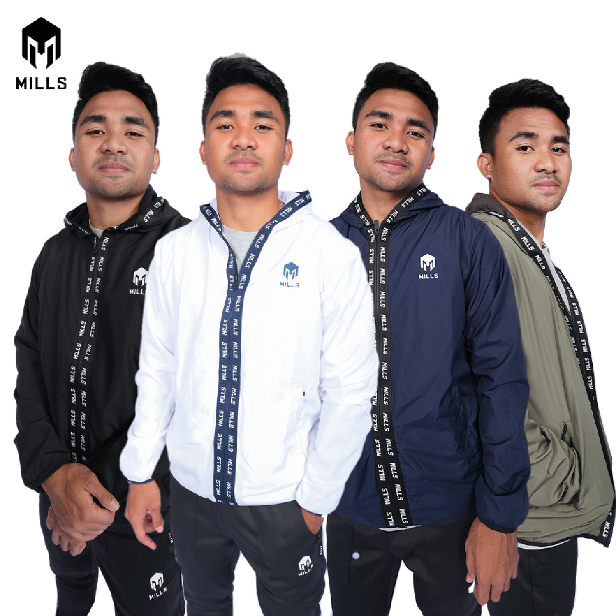 MILLS JAKET OLAHRAGA LINE BASIC JACKET 8017