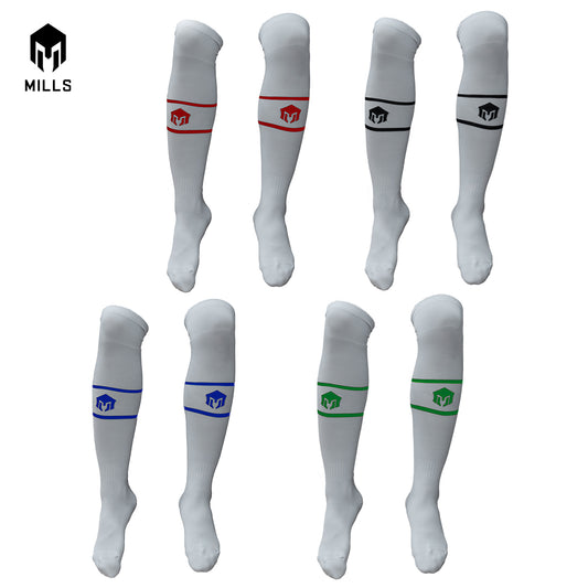 MILLS SOCCER SOCKS A1 1007 VARIANT WHITE