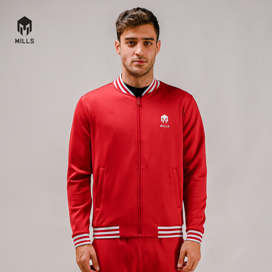 MILLS JAKET ALPHA VARSITY JACKET 8006