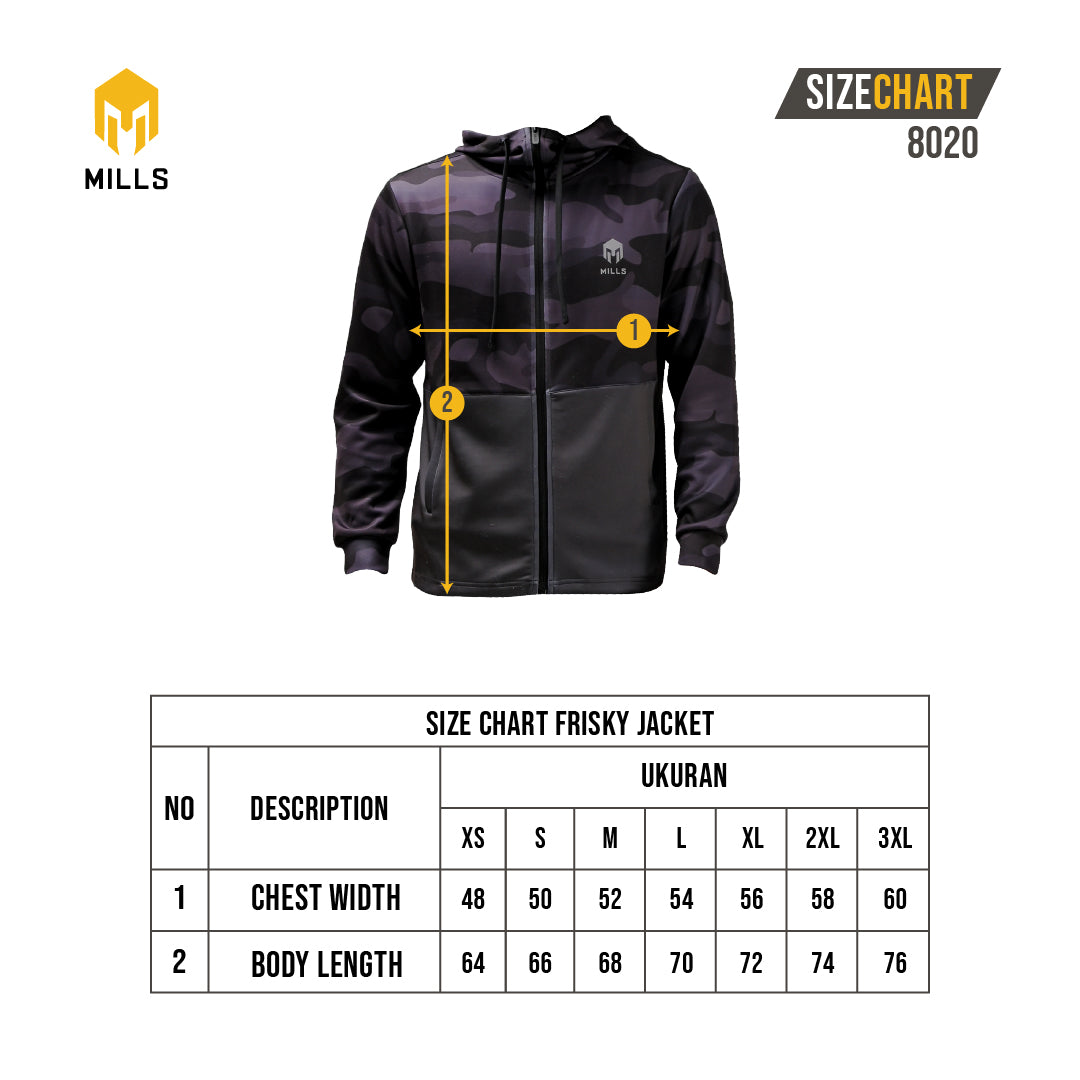 MILLS JAKET OLAHRAGA FRISKY JACKET 8020