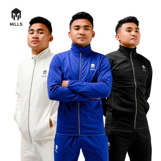 MILLS JAKET OLAHRAGA TRACK JACKET EARTH 8029