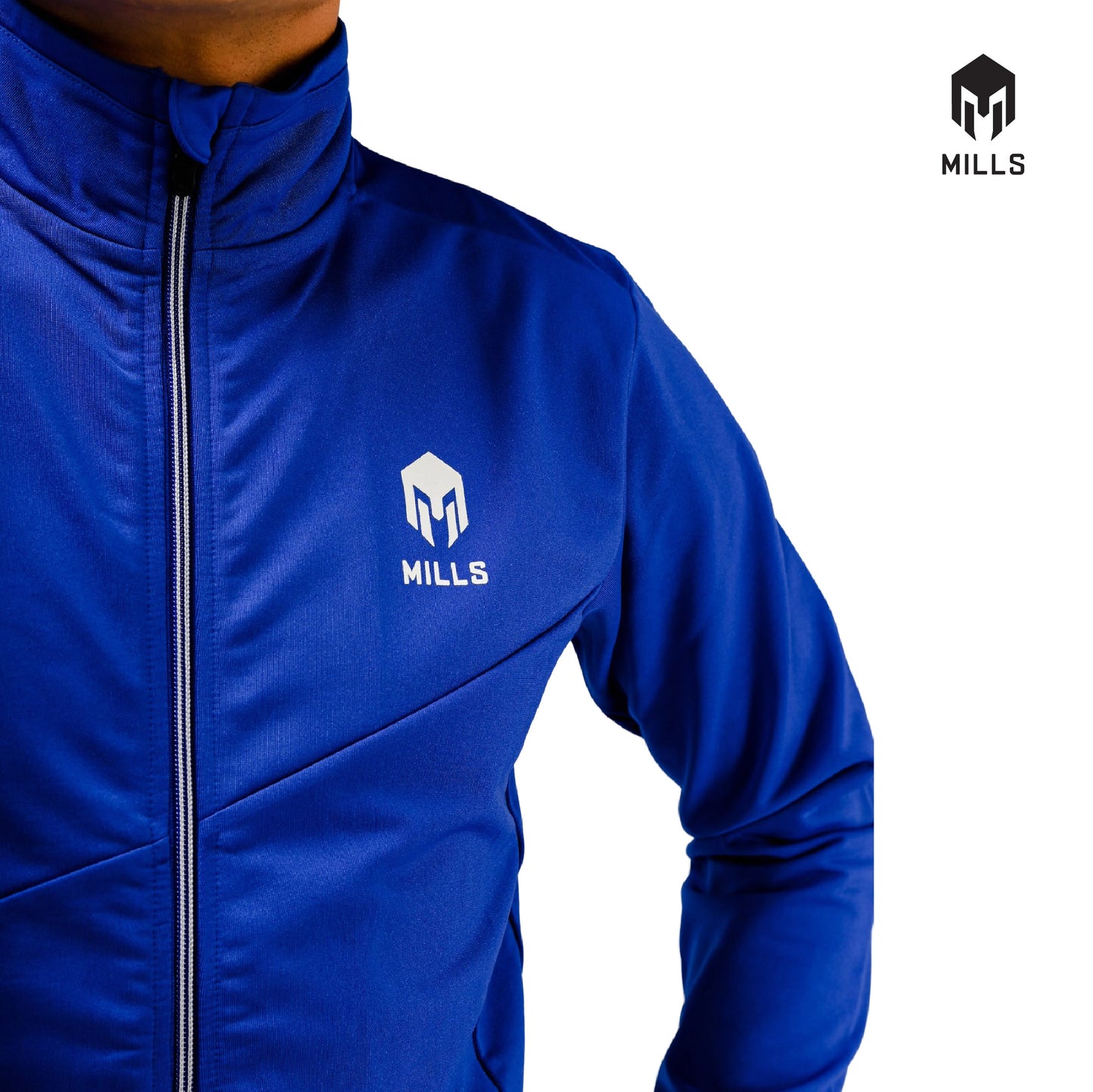 MILLS JAKET OLAHRAGA TRACK JACKET EARTH 8029