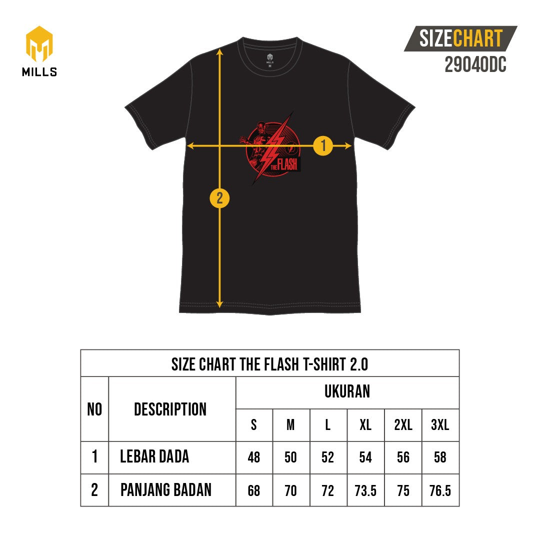 MILLS The Flash Cotton T-Shirt 2.0 Black 29040DC