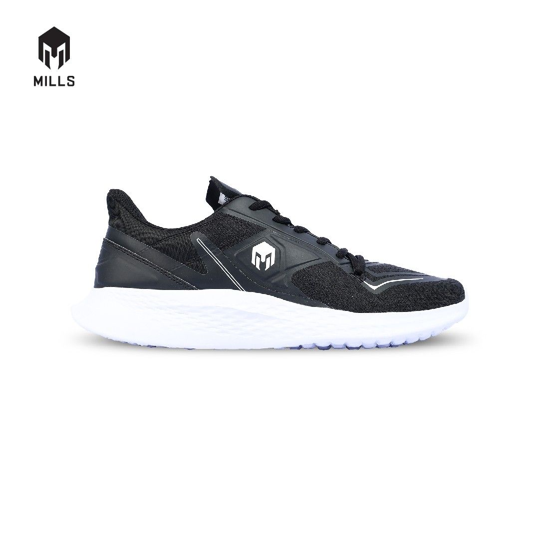 MILLS Sepatu Treximo Omega Black / White 9100110