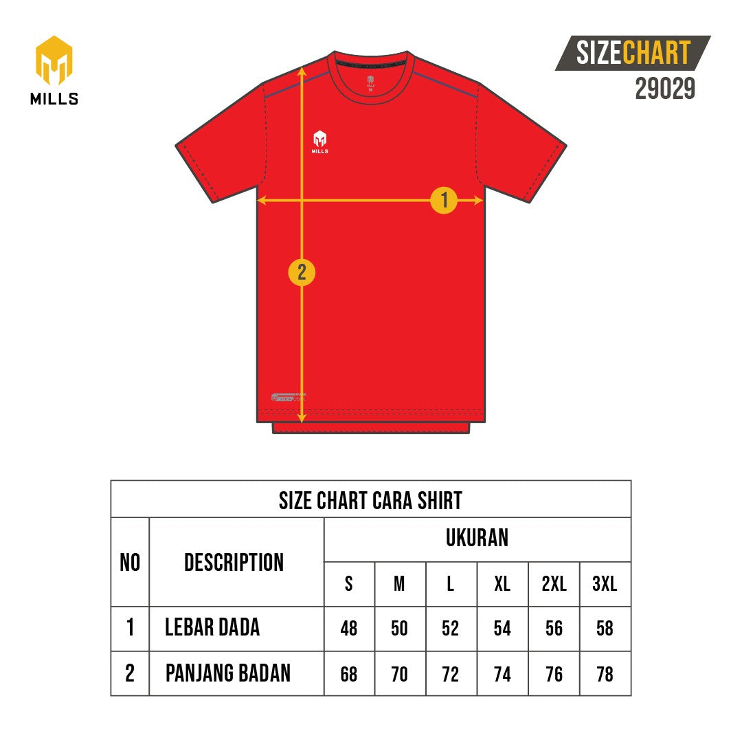 MILLS Baju Olahraga Sepakbola Futsal Soccer Jersey Carra Shirt 29029