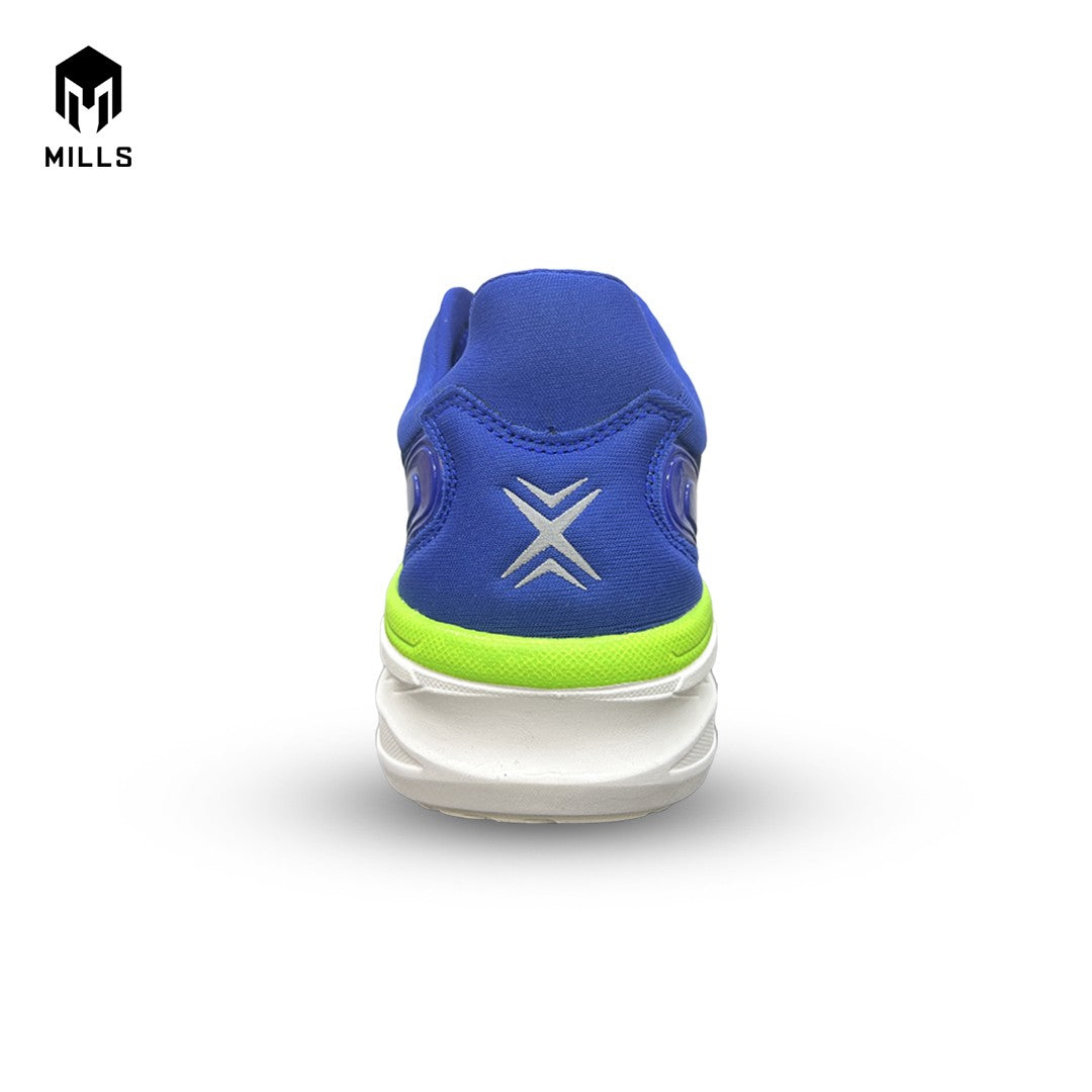Mills Sepatu Lari Running Shoes Enermax Cushion Blue / Green / White 9101002